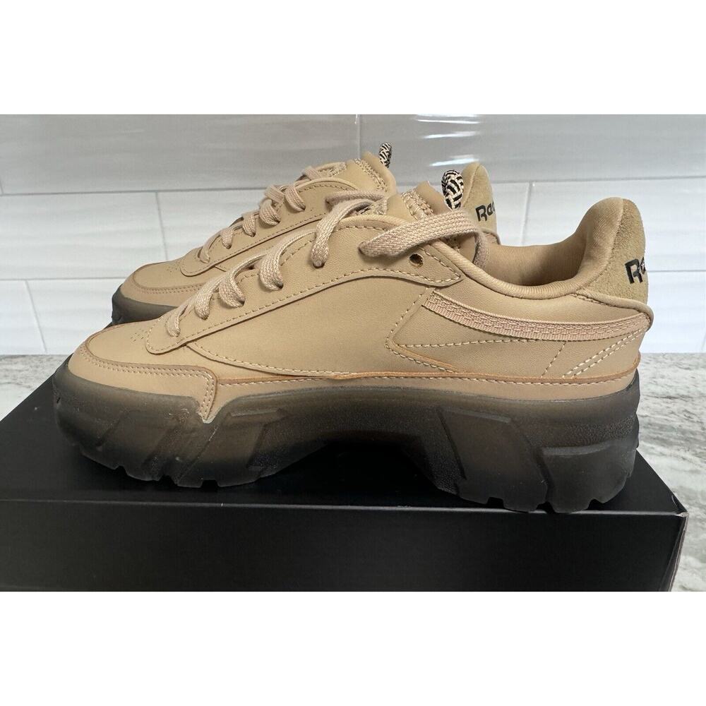 Reebok Cardi B X Club Sahara Womens Tennis Shoes Size 6.5 - Picture 4 of 11